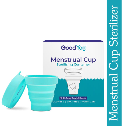 Menstrual Cup Sterlizing Container - 100% Food Grade Silicone