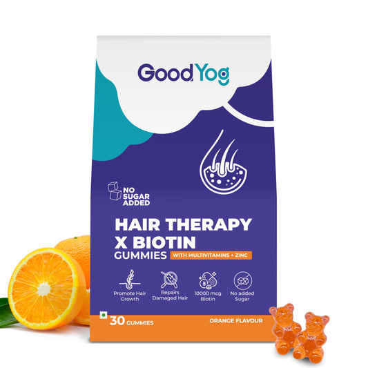Hair Therapy x Biotin Gummies with Multivitamins + Zinc