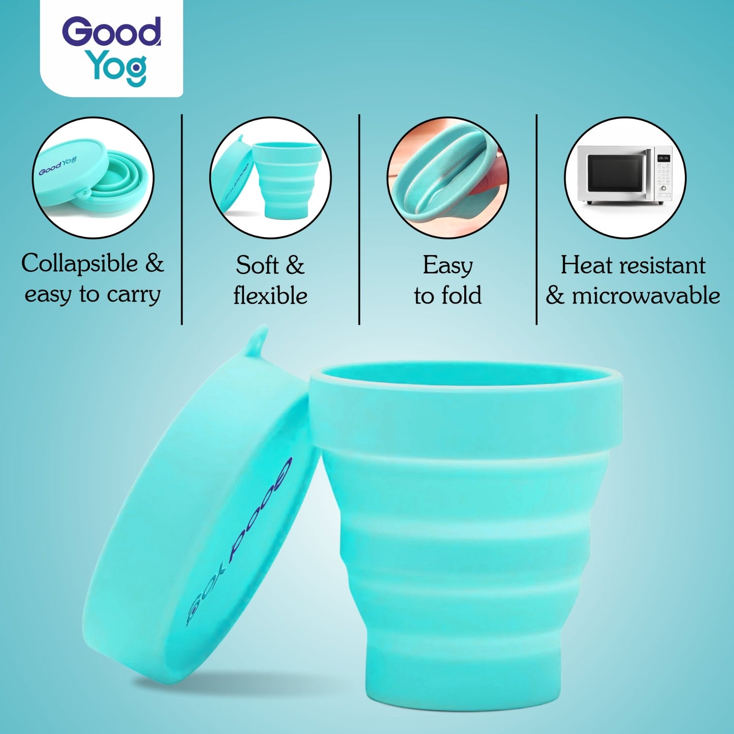 Menstrual Cup Sterlizing Container - 100% Food Grade Silicone