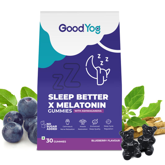 Sleep Better x Melatonin Gummies with Ashwagandha