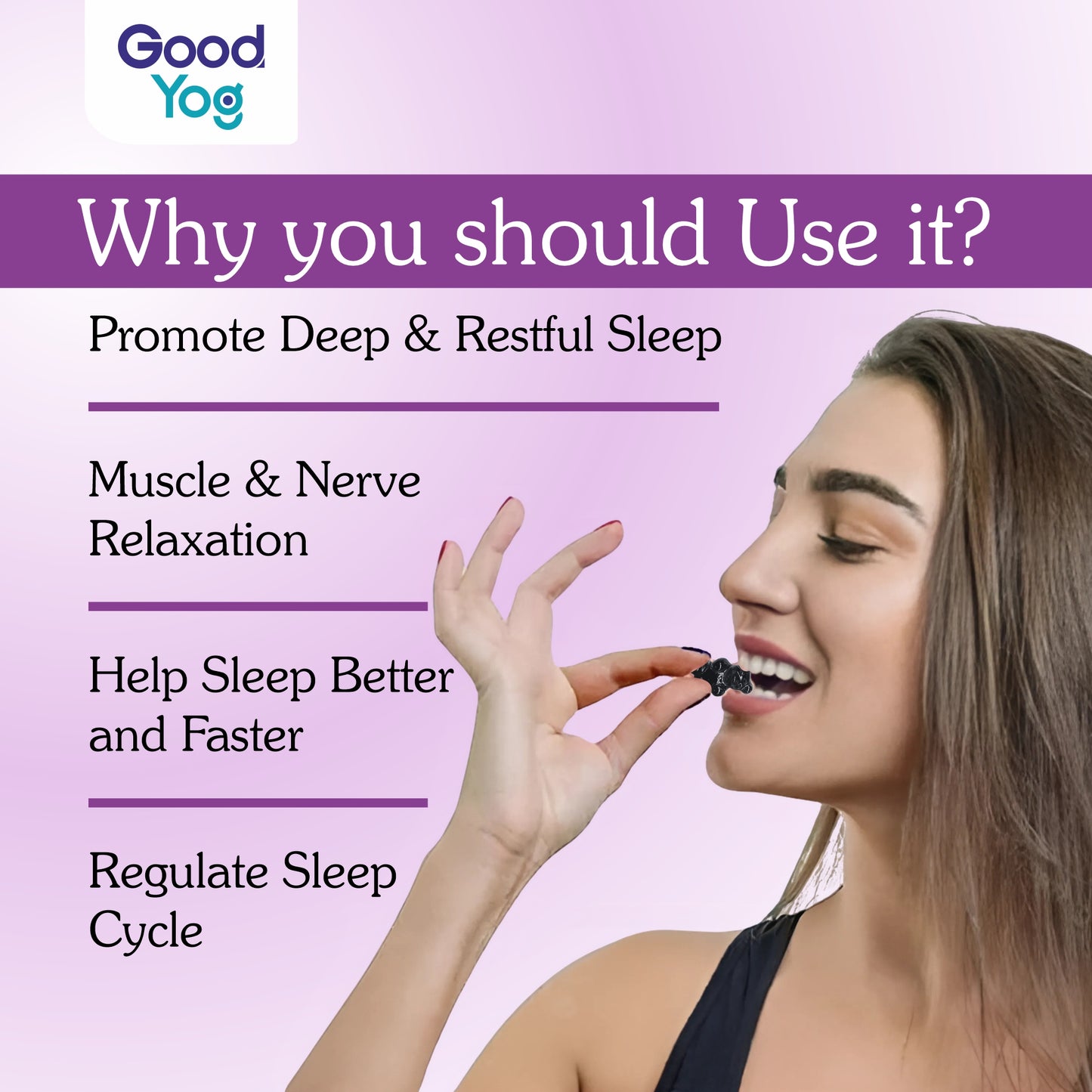 Sleep Better x Melatonin Gummies with Ashwagandha